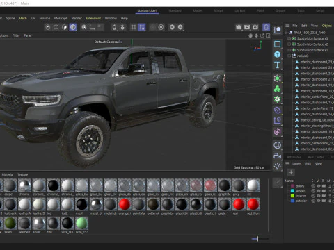 RAM 1500 RHO 2025 3D Model