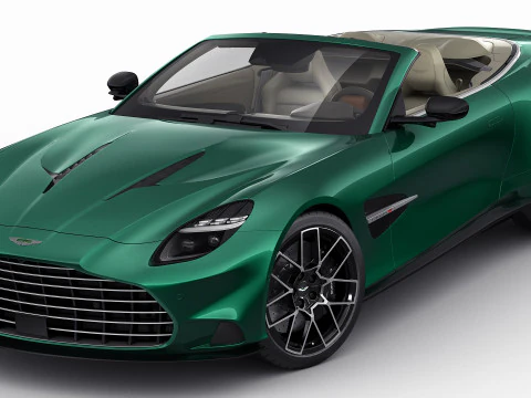 Aston Martin Vanquish Volante 2026 3D Model