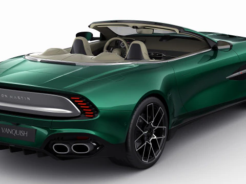 Aston Martin Vanquish Volante 2026 3D Model