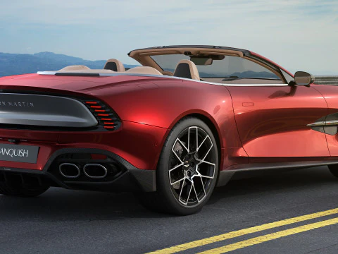 Aston Martin Vanquish Volante 2026 3D Model
