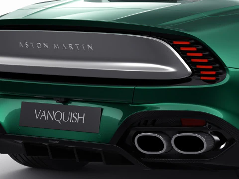 Aston Martin Vanquish Volante 2026 3D Model