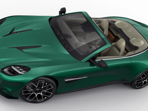Aston Martin Vanquish Volante 2026 3D Model