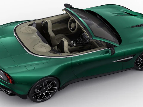 Aston Martin Vanquish Volante 2026 3D Model