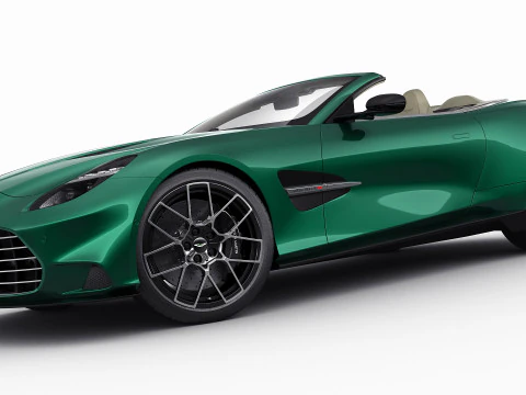 Aston Martin Vanquish Volante 2026 3D Model