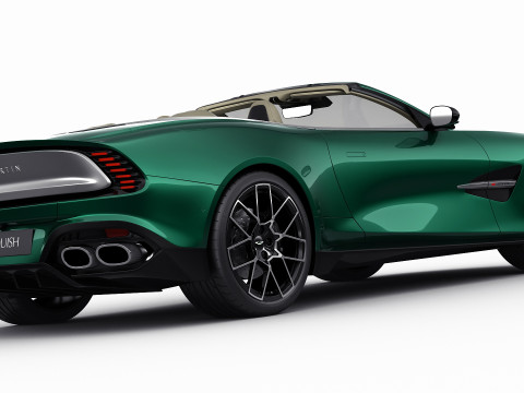 Aston Martin Vanquish Volante 2026 3D Модель