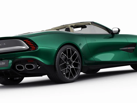 Aston Martin Vanquish Volante 2026 3D Model
