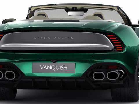 Aston Martin Vanquish Volante 2026 3D Model