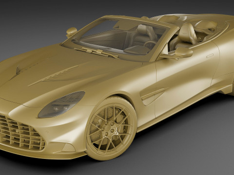 Aston Martin Vanquish Volante 2026 3D Модель