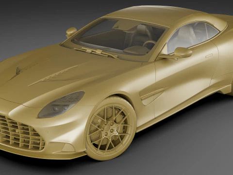 Aston Martin Vanquish Volante 2026 3D Model