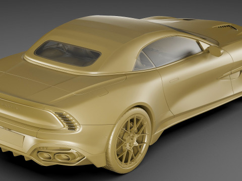 Aston Martin Vanquish Volante 2026 3D Модель