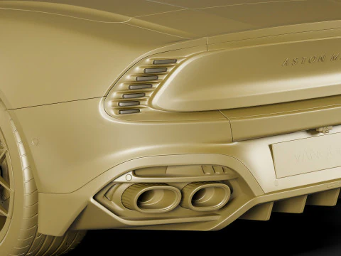 Aston Martin Vanquish Volante 2026 3D Model