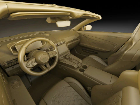 Aston Martin Vanquish Volante 2026 3D Model