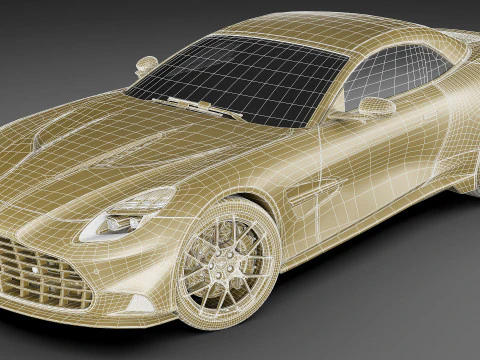 Aston Martin Vanquish Volante 2026 3D Model