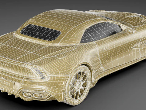 Aston Martin Vanquish Volante 2026 3D Model