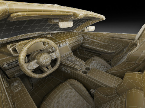 Aston Martin Vanquish Volante 2026 3D Модель