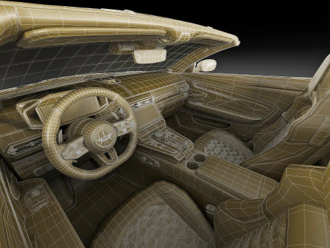 Aston Martin Vanquish Volante 2026 3D Model