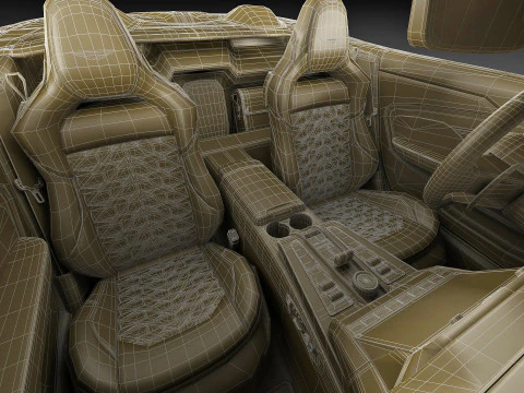 Aston Martin Vanquish Volante 2026 3D Model