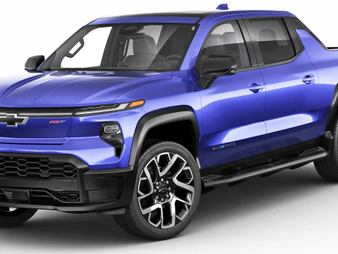 Electric Pick-up Silverado EV 2025 RST 3D Model