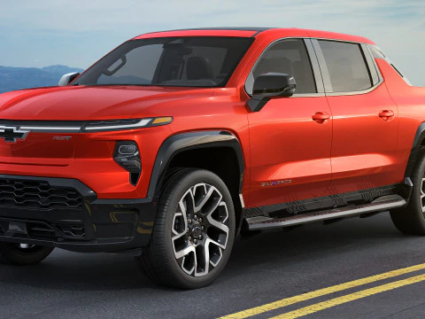 Electric Pick-up Silverado EV 2025 RST 3D Model