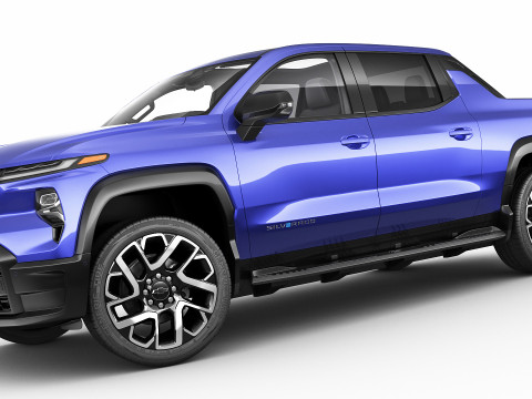 Electric Pick-up Silverado EV 2025 RST Modelo 3D