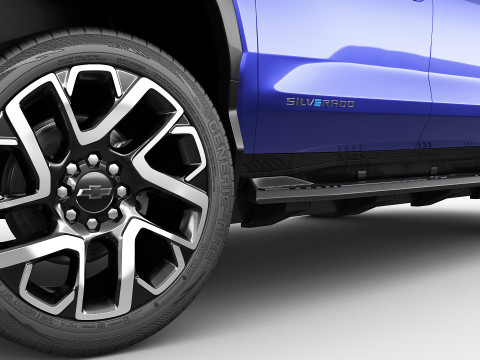 Electric Pick-up Silverado EV 2025 RST Modelo 3D