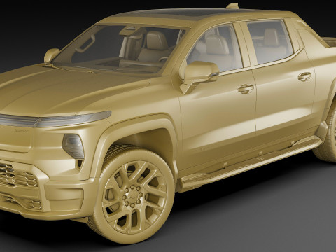 Electric Pick-up Silverado EV 2025 RST Modelo 3D