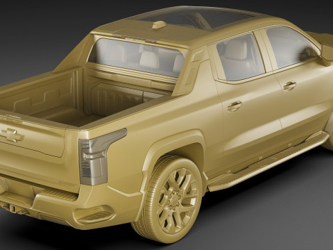 Electric Pick-up Silverado EV 2025 RST Modelo 3D