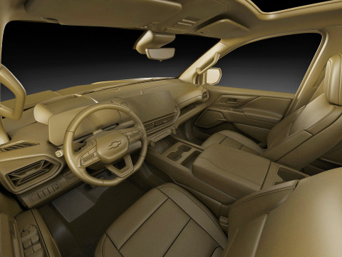 Electric Pick-up Silverado EV 2025 RST Modelo 3D