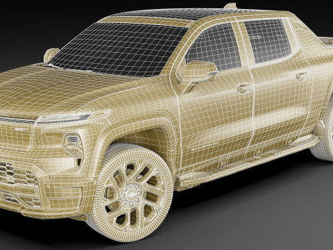 Electric Pick-up Silverado EV 2025 RST Modelo 3D