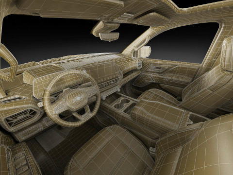 Electric Pick-up Silverado EV 2025 RST Modelo 3D