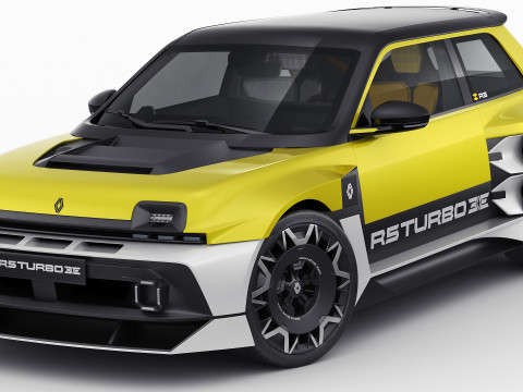 Renault 5 Turbo 3E 2027 Model 3D