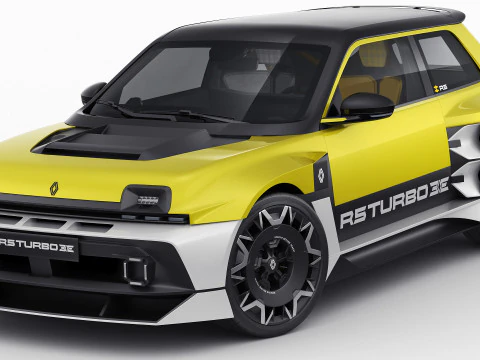 Renault 5 Turbo 3E 2027 Modello 3D