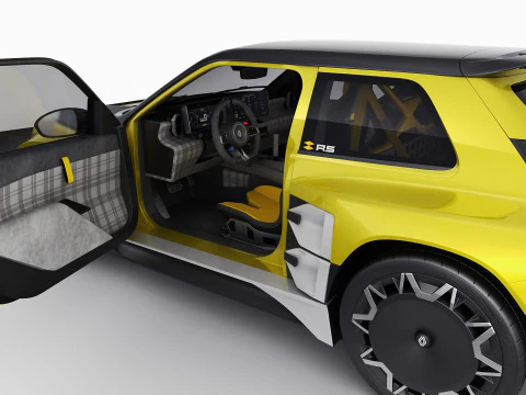 Renault 5 Turbo 3E 2027 Modello 3D