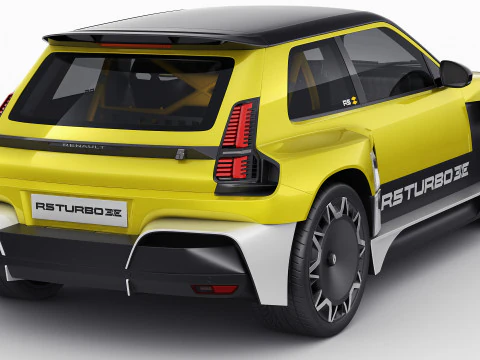 Renault 5 Turbo 3E 2027 Modello 3D