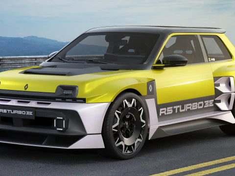 Renault 5 Turbo 3E 2027 Modello 3D
