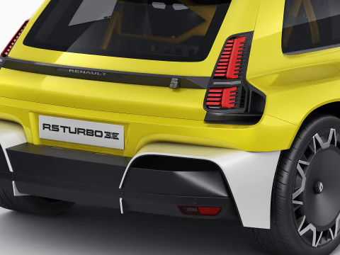 Renault 5 Turbo 3E 2027 Modello 3D