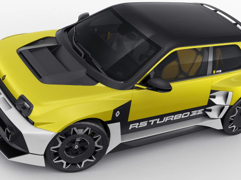 Renault 5 Turbo 3E 2027 Modello 3D