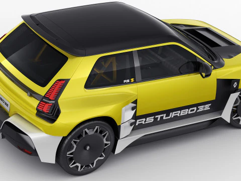 Renault 5 Turbo 3E 2027 Modello 3D