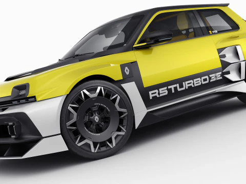 Renault 5 Turbo 3E 2027 Modello 3D
