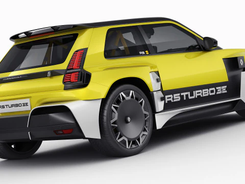 Renault 5 Turbo 3E 2027 Modello 3D