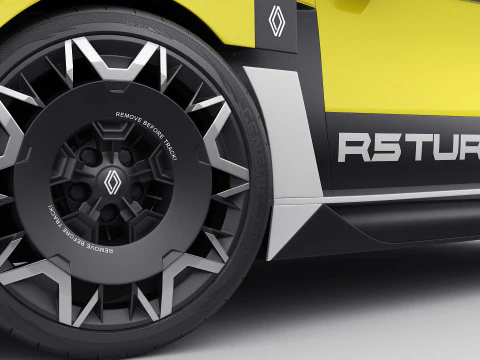 Renault 5 Turbo 3E 2027 Modello 3D