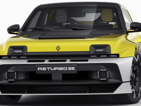 Renault 5 Turbo 3E 2027 Modello 3D