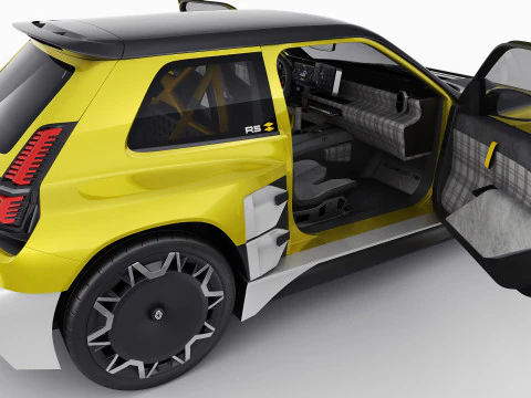 Renault 5 Turbo 3E 2027 Modello 3D