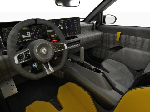 Renault 5 Turbo 3E 2027 Modello 3D