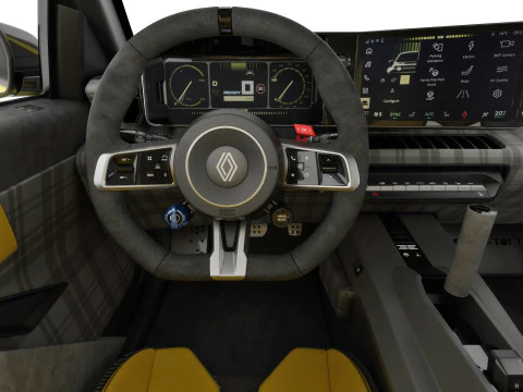 Renault 5 Turbo 3E 2027 Modello 3D