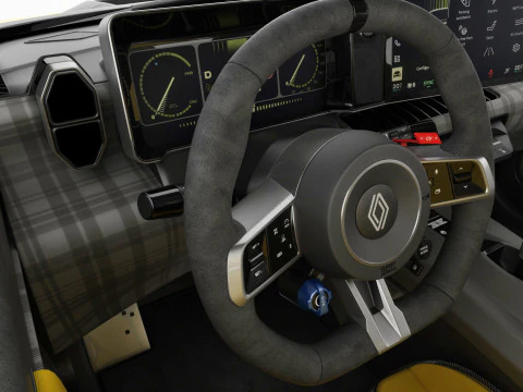 Renault 5 Turbo 3E 2027 Modello 3D