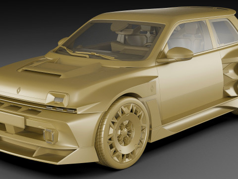 Renault 5 Turbo 3E 2027 Model 3D