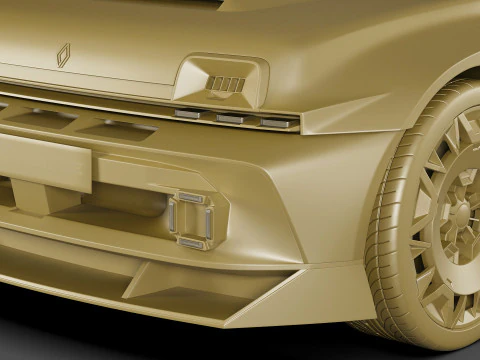 Renault 5 Turbo 3E 2027 Modello 3D