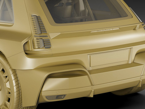 Renault 5 Turbo 3E 2027 Model 3D