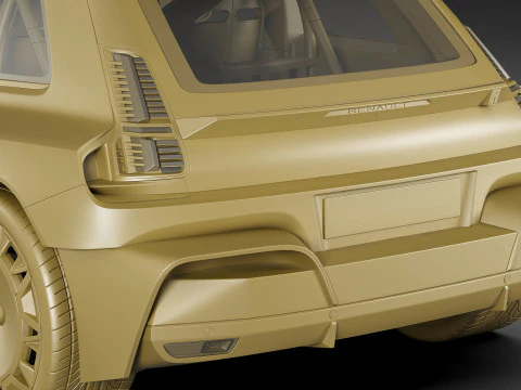 Renault 5 Turbo 3E 2027 Modello 3D
